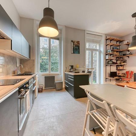 Le Garden City - Bel Appartement Avec Jardin Prive Villeurbanne Extérieur photo