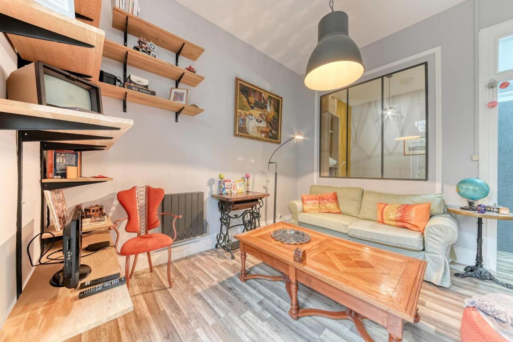 Le Garden City - Bel Appartement Avec Jardin Prive Villeurbanne Extérieur photo