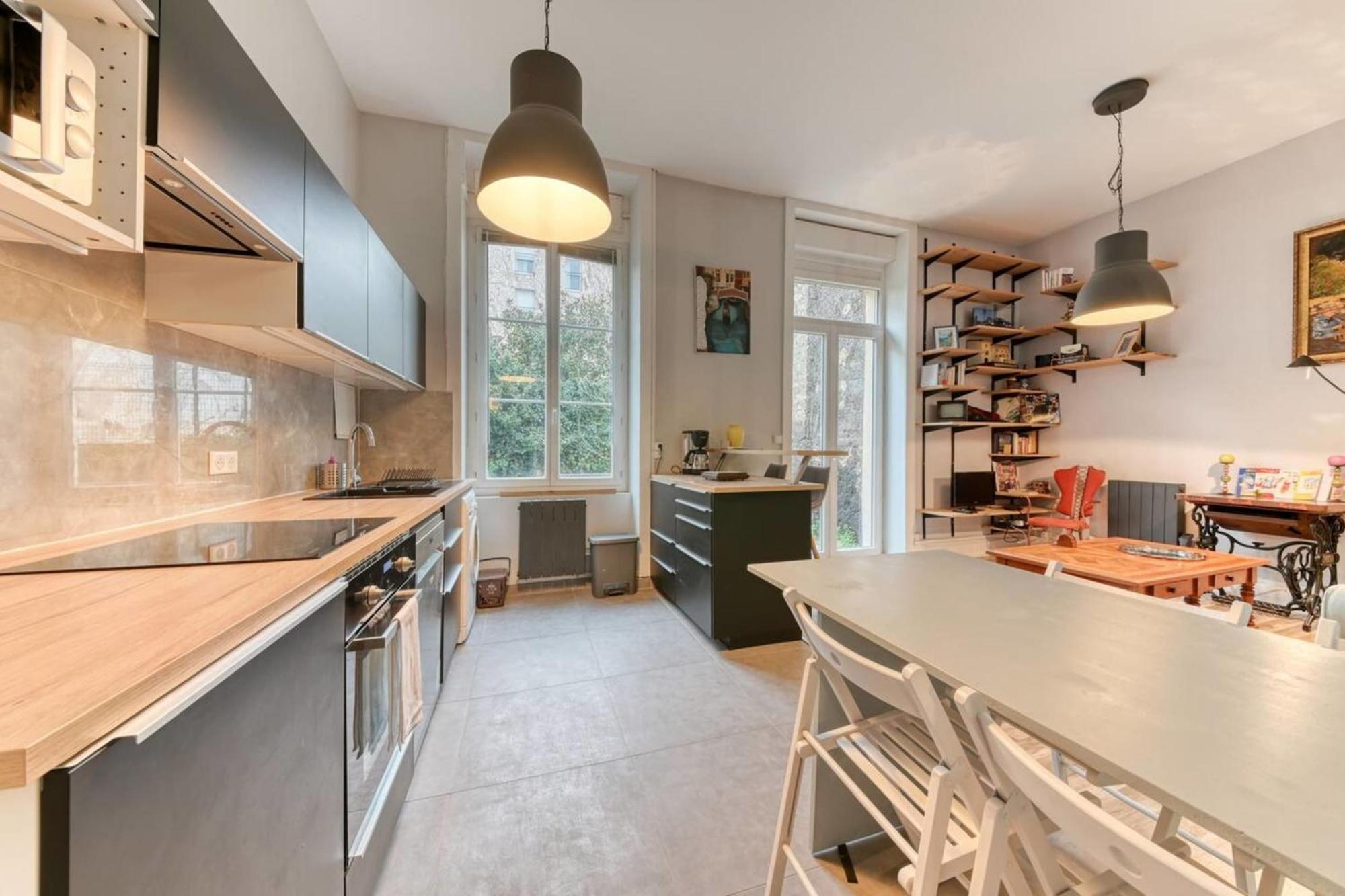 Le Garden City - Bel Appartement Avec Jardin Prive Villeurbanne Extérieur photo