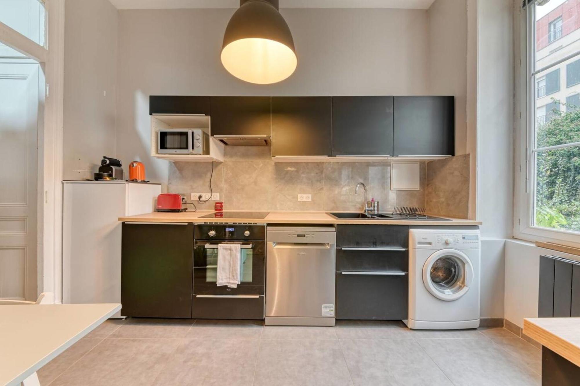 Le Garden City - Bel Appartement Avec Jardin Prive Villeurbanne Extérieur photo