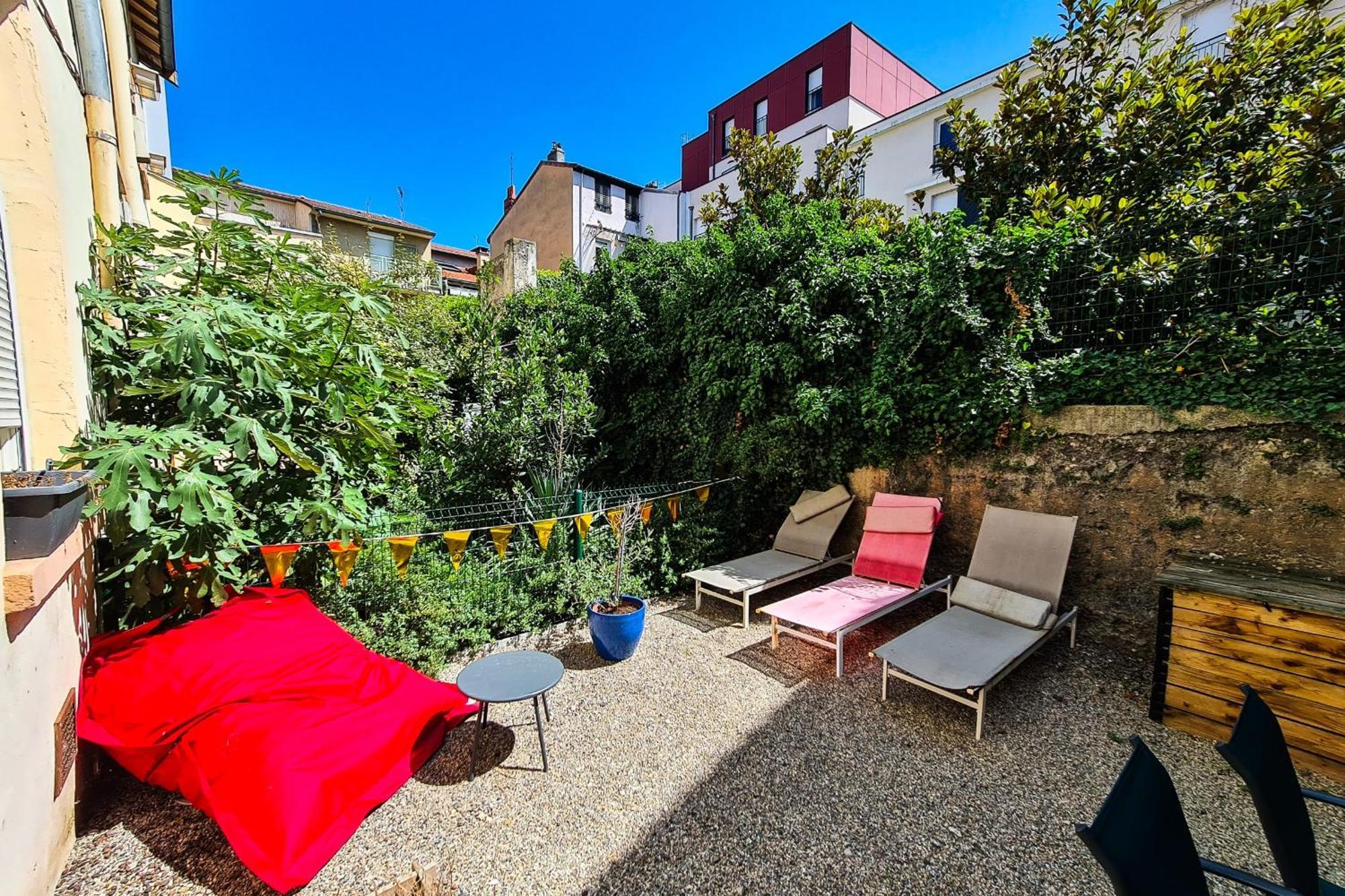 Le Garden City - Bel Appartement Avec Jardin Prive Villeurbanne Extérieur photo